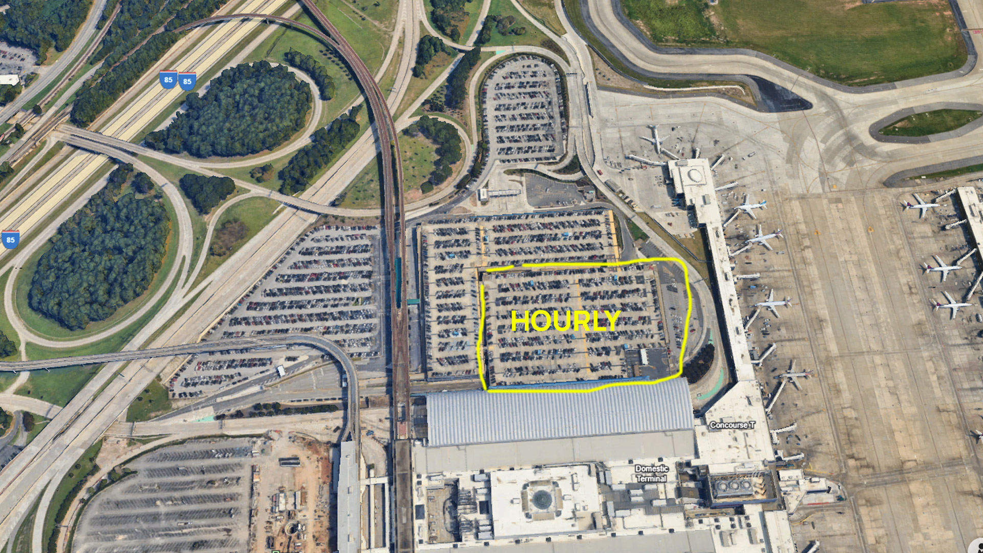 Hourly Parking atlanta airport