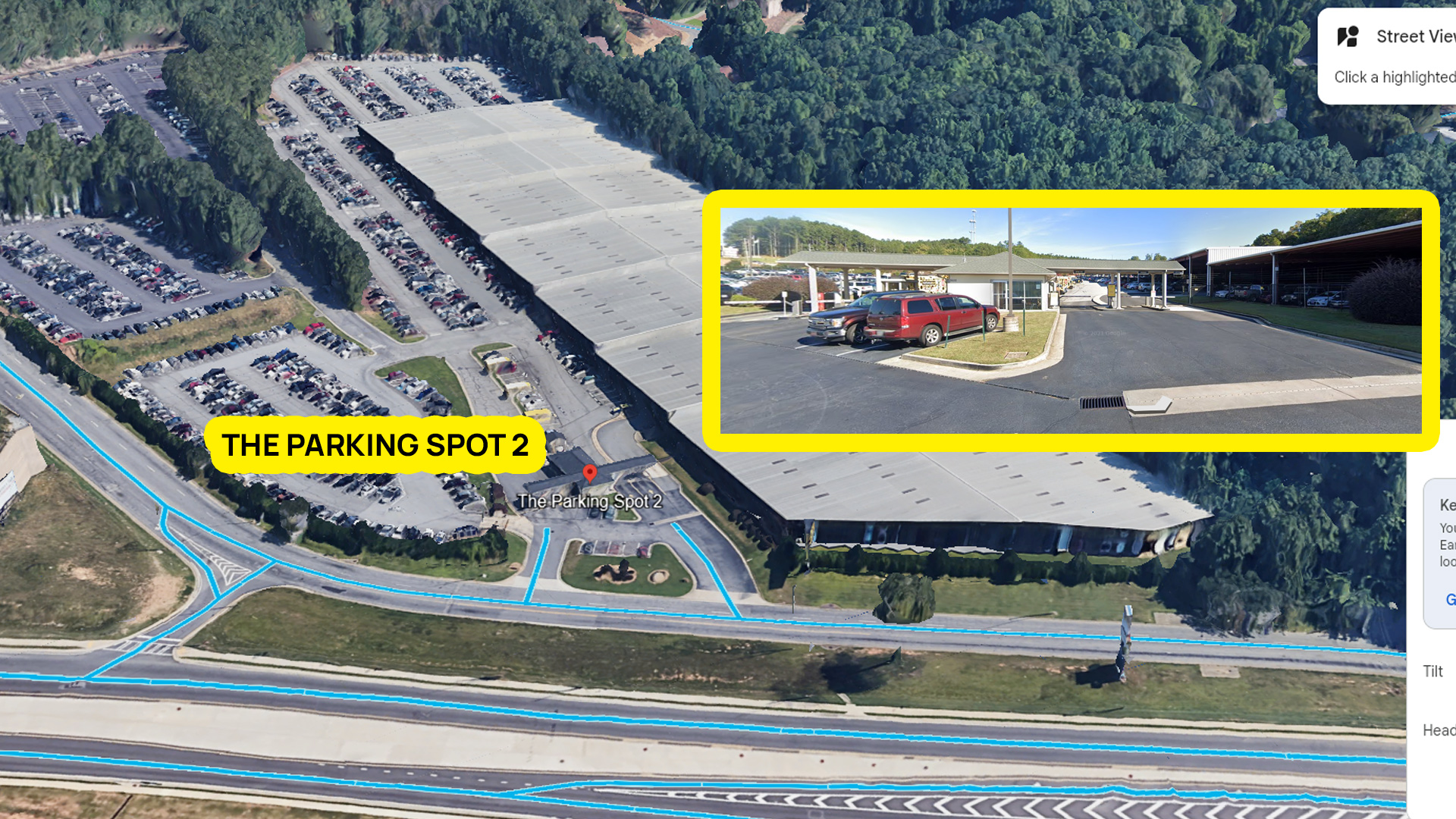 Spot 2 the parking atlanta airport 