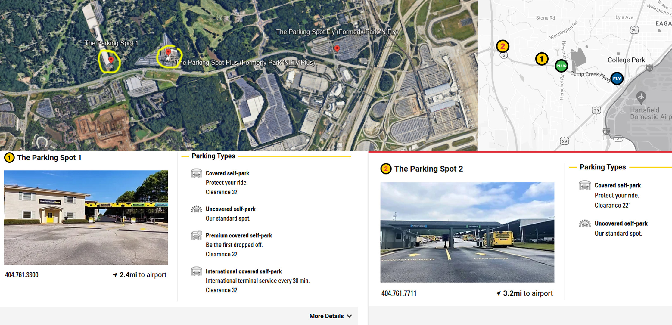 The Parking Spot Atlanta airport