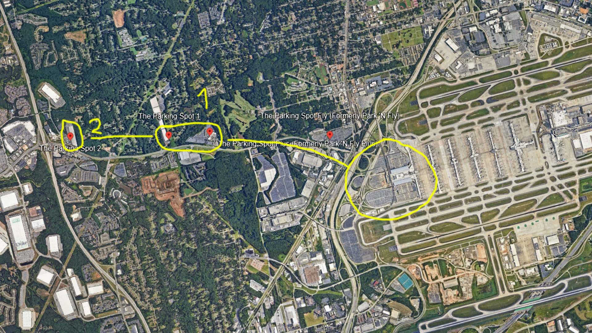 The Parking Spot Atlanta airport